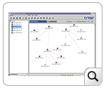 Topology View, Network topology